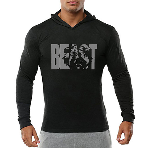 

Men's Casual Hoodie - Letter Wine US32 / UK32 / EU40