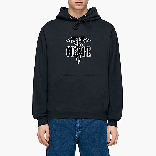 

Men's Casual / Basic Hoodie - Solid Colored / Letter Yellow US32 / UK32 / EU40