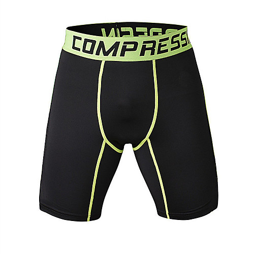 

JACK CORDEE Men's Running Shorts Athletic Shorts Running Base Layer Sports Bottoms Running Jogging Training Breathable Quick Dry Moisture Wicking Color Block Black / Orange Army Green Dark Gray