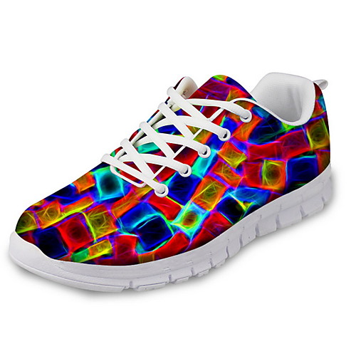 

Women's Athletic Shoes Flat Heel Round Toe Mesh Summer Red / Green / Blue