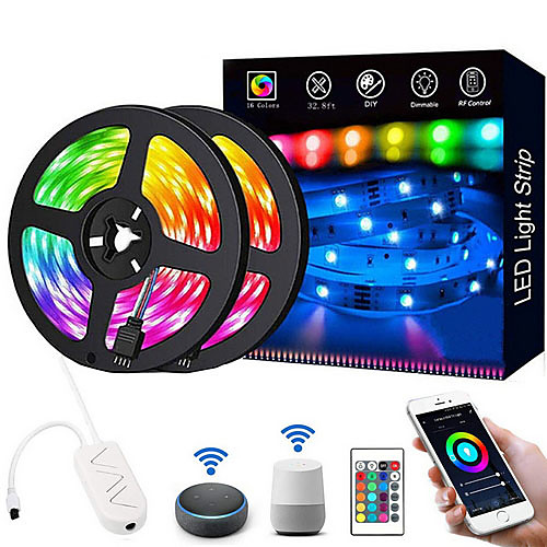 

20m Flexible LED Light Strips 360 LEDs SMD5050 Multi Color Decorative / TV Background 12 V
