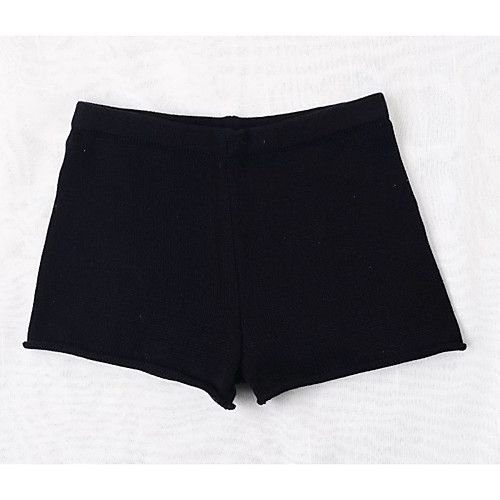 

Women's Basic Shorts Pants - Solid Colored Wine Army Green White S M