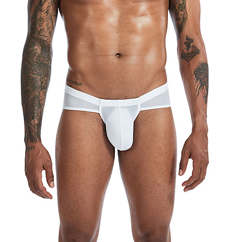 

Men's Adults' Sexy T-Back Solid Color Lingerie