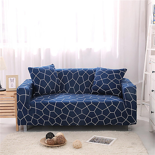 

Sofa Cover Romantic Yarn Dyed Polyester / Cotton Blend Slipcovers