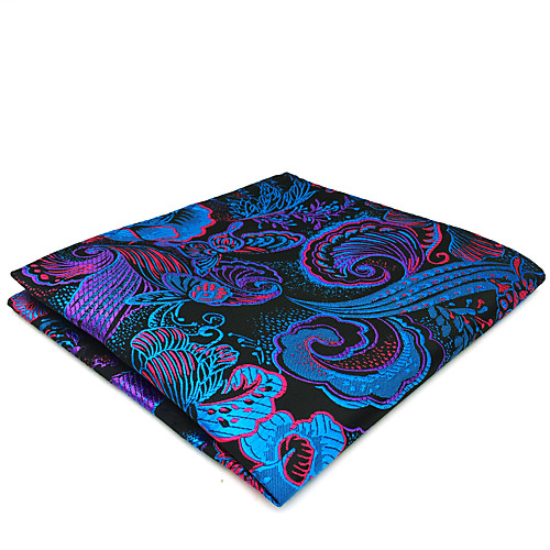

Men's Party / Work / Basic Pocket Squares - Floral / Jacquard