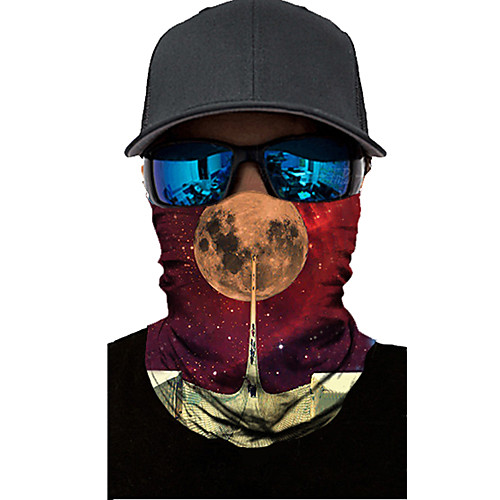

Neck Gaiter Pollution Protection Quick Dry Ultraviolet Resistant Rainbow Balaclavas Bandana for Adults' Road Cycling Hiking Cycling