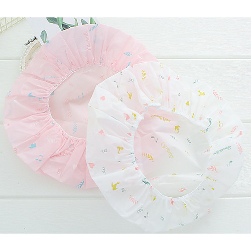 

Men's Basic Nylon Floppy Hat-Floral Print All Seasons Blushing Pink White