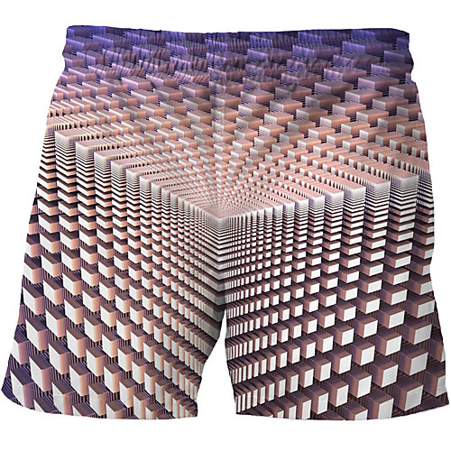 

Men's Basic Chinos / Shorts Pants - Multi Color / 3D Print Rainbow US32 / UK32 / EU40 US34 / UK34 / EU42 US36 / UK36 / EU44