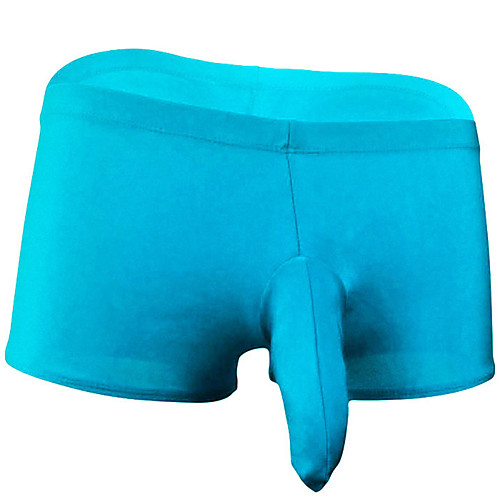 

Men's Basic Boxers Underwear - Normal Low Waist Red Green Blue One-Size