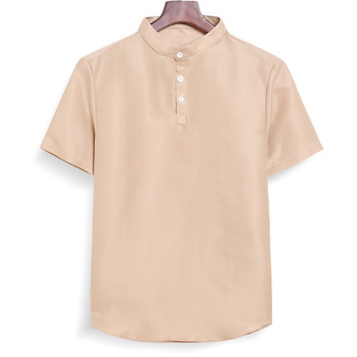 

Men's Daily Work Shirt - Solid Colored Red