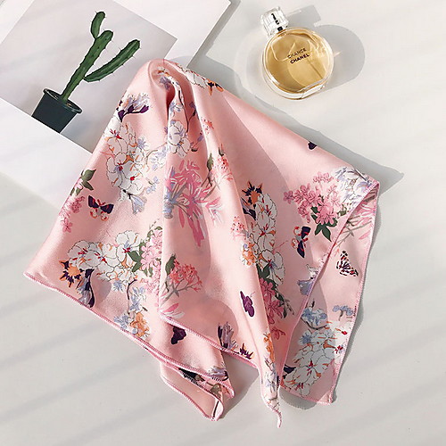 

Women's Bandana Balaclava Neck Gaiter Neck Tube UV Resistant Quick Dry Lightweight Materials Cycling Polyester for Men's Women's Adults / Pollution Protection / Floral Botanical Sunscreen / High Breat