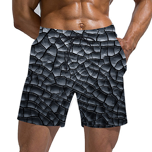 

Men's Sporty / Exaggerated Sweatpants / Shorts Pants - Geometric Pattern / 3D Print Sporty / Print Black US32 / UK32 / EU40 US34 / UK34 / EU42 US36 / UK36 / EU44