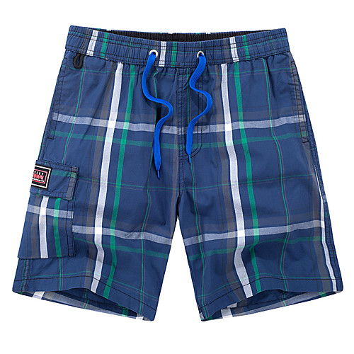 

Men's Hiking Shorts Stripes Outdoor Breathable Quick Dry Sweat-wicking Comfortable Cotton Shorts Bottoms Hunting Fishing Climbing Navy BlueOrange RedBlue L XL XXL XXXL Standard Fit