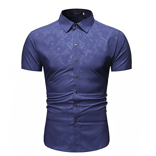 

Men's Daily Shirt - Geometric / Graphic Blue