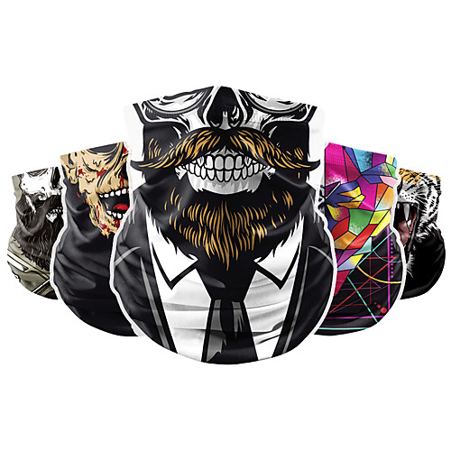 

Men's Basic Infinity Scarf / Balaclavas / Bandana - Print