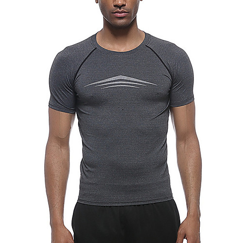 

Men's Daily T-shirt - Geometric Black