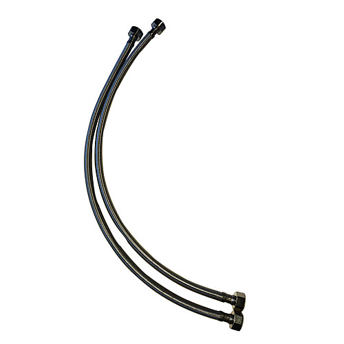 

Faucet accessory - Stainless Steel Flexible Cold/Hot Mixer Faucet Water Supply Hose Pipe