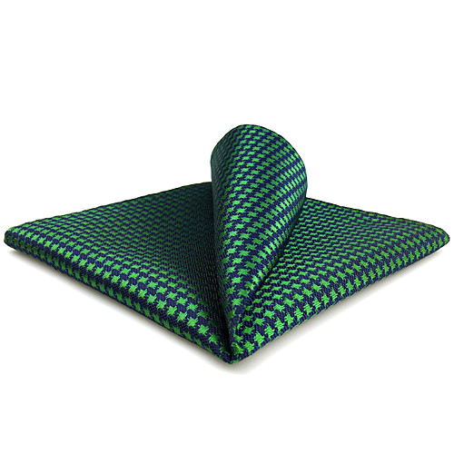 

Men's Party / Work / Basic Pocket Squares - Houndstooth / Jacquard