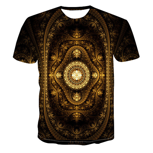 

Men's Daily Basic T-shirt - 3D Brown