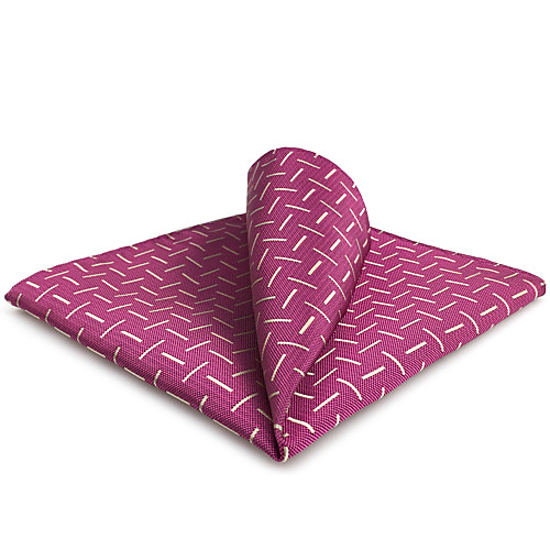 

Men's Party / Work / Basic Pocket Squares - Geometric / Jacquard