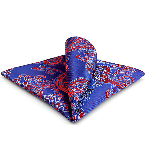 

Men's Party / Work / Basic Pocket Squares - Floral / Paisley / Jacquard