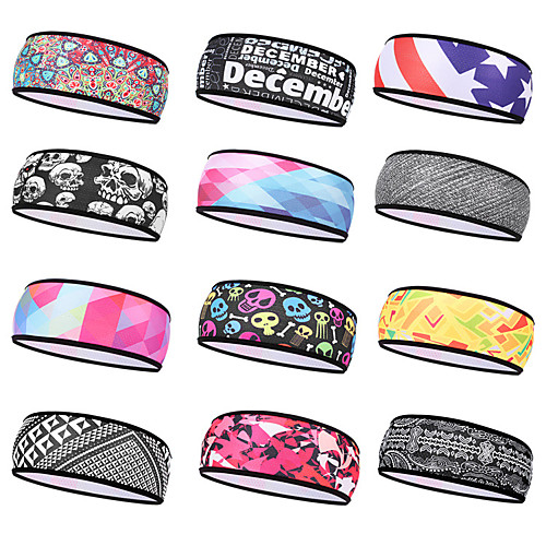 

Elastane Sweat Headband Sweatband Sports Headband Men's Women's Headwear N / A Breathable Quick Dry Moisture Wicking for Home Workout Running Fitness Autumn / Fall Spring Summer Dark Grey Black