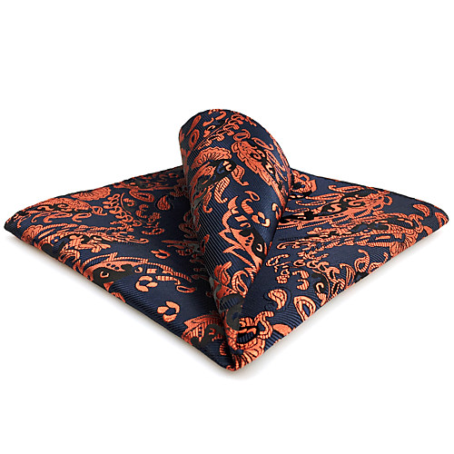 

Men's Party / Work / Basic Pocket Squares - Floral / Geometric / Jacquard