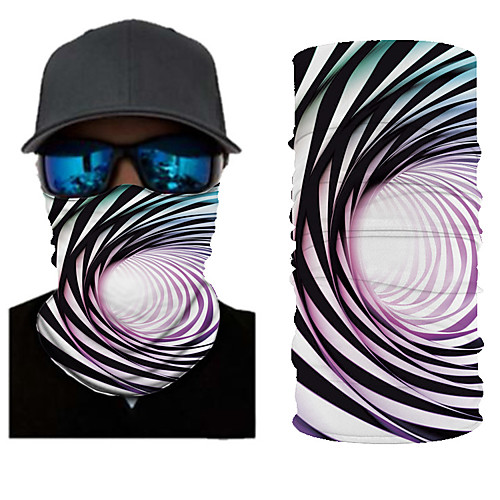 

Neck Gaiter Pollution Protection Quick Dry Ultraviolet Resistant Rainbow Balaclavas Bandana for Adults' Road Cycling Hiking Cycling