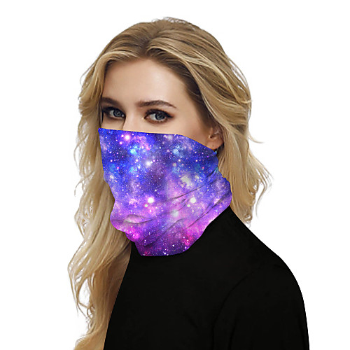 

Unisex Party / Active / Basic Infinity Scarf / Balaclavas - Galaxy / Print / Color Block