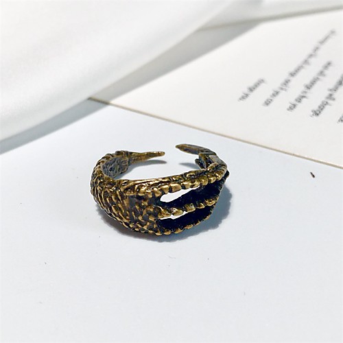 

Women's Ring 1pc Bronze Alloy Elegant Holiday European Festival Jewelry