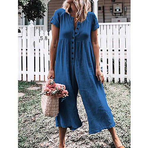 

Women's casual linen Jumpsuit