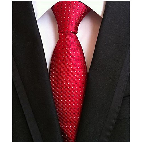 

Men's Party / Work / Basic Necktie - Print / Jacquard