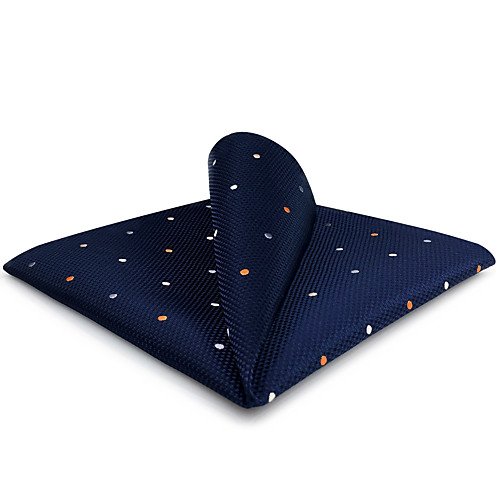 

Men's Party / Work / Basic Pocket Squares - Polka Dot / Jacquard