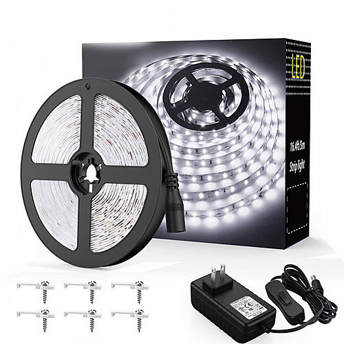 

30m Flexible LED Light Strips 1800 LEDs 2835 SMD Warm White Decorative / TV Background 12 V