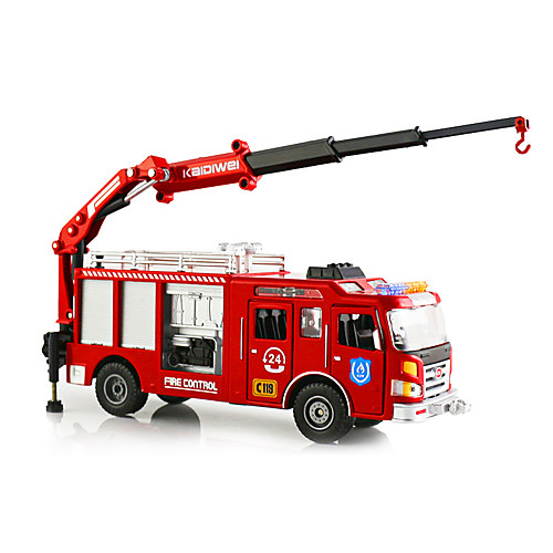 

1:50 Toy Car Fire Engine Fire Engine Vehicle Metal Mini Vehicles Toys for Kids Gift 1 pcs