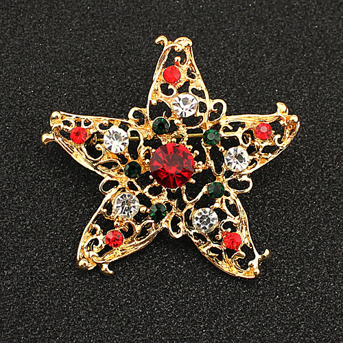 

Women's Brooches Basic Wedding Halloween Trendy Casual / Sporty Korean Fashion Brooch Jewelry Gold For Holiday Date Birthday Party Party & Evening Festival