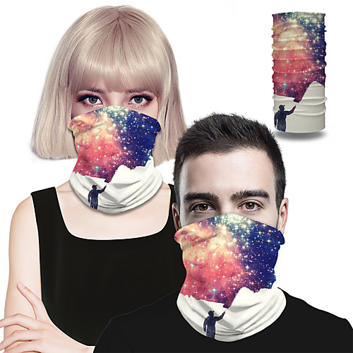 

Daily Wear / Street Poly / Cotton Bandanas Fashion / Abstract / Creative - 1 pcs