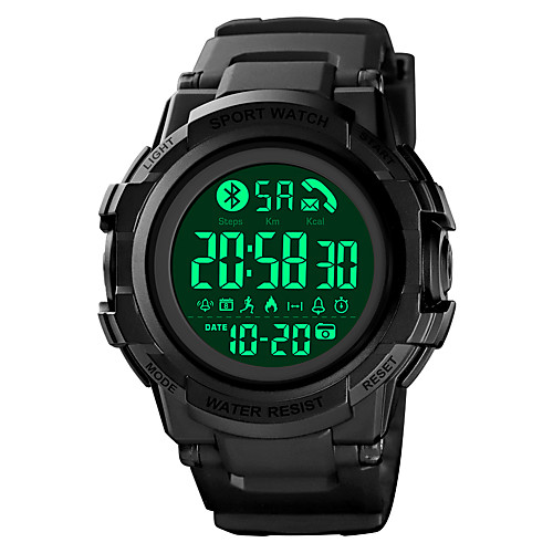 

1501 Unisex Smartwatch Android iOS Bluetooth Waterproof Sports Calories Burned Information Message Control Stopwatch Pedometer Call Reminder Activity Tracker Alarm Clock