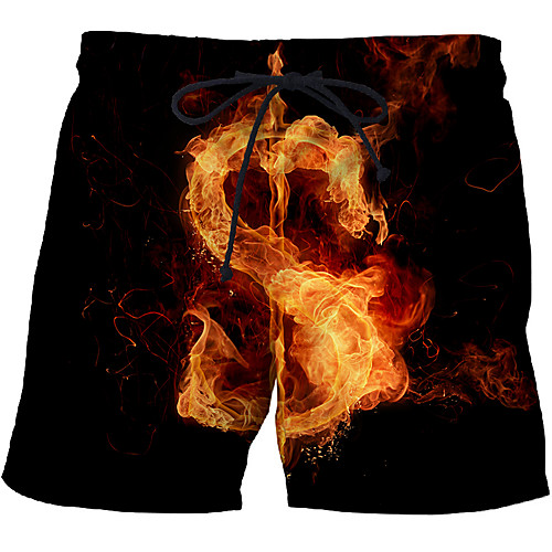 

Men's Sporty / Exaggerated Sweatpants / Shorts Pants - 3D / Geometric Pattern / 3D Print Print Rainbow US32 / UK32 / EU40 US34 / UK34 / EU42 US36 / UK36 / EU44