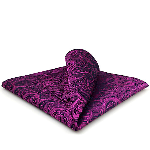 

Men's Party / Work / Basic Pocket Squares - Paisley / Jacquard