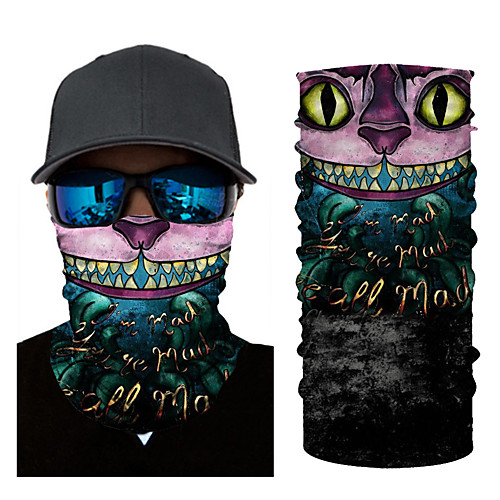 

Men's 3D Print Square Scarf - Floral / Print / Color Block