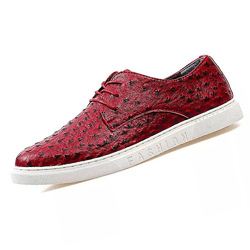 

Men's PU Spring & Summer Casual Sneakers Non-slipping Red / Blue / Black