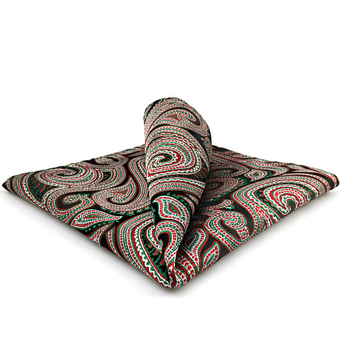 

Men's Party / Work / Basic Pocket Squares - Paisley / Jacquard