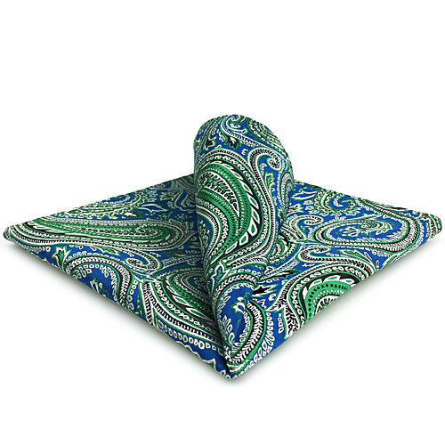 

Men's Party / Work / Basic Pocket Squares - Paisley / Jacquard