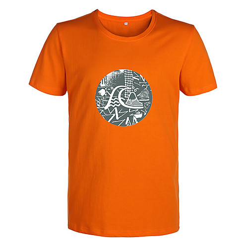 

Men's Daily Sports Business / Basic T-shirt - Abstract / Graphic Black & White, Print Red