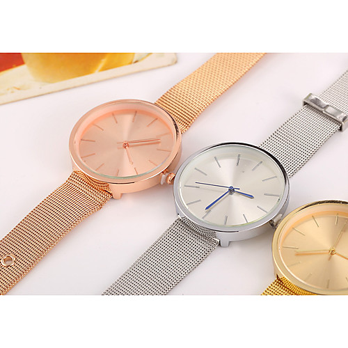 

Women's Quartz Watches Fashion Silver Gold Rose Gold Alloy Chinese Quartz Rose Gold Gold Silver Casual Watch Adorable 1 pc Analog One Year Battery Life