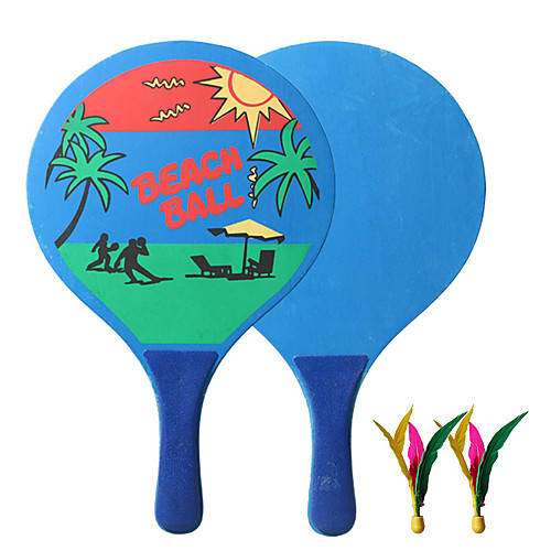 

Ping Pang / Table Tennis Rackets Wood / Plastic 2 Paddle / 1 Birdy - Portable Sports