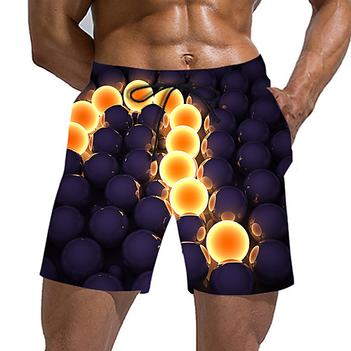 

Men's Sporty / Exaggerated Sweatpants / Shorts Pants - Geometric Pattern / 3D Print Sporty / Print Rainbow US32 / UK32 / EU40 US34 / UK34 / EU42 US36 / UK36 / EU44