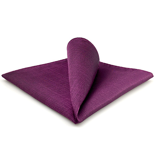 

Men's Party / Work / Basic Pocket Squares - Jacquard / Solid Colored