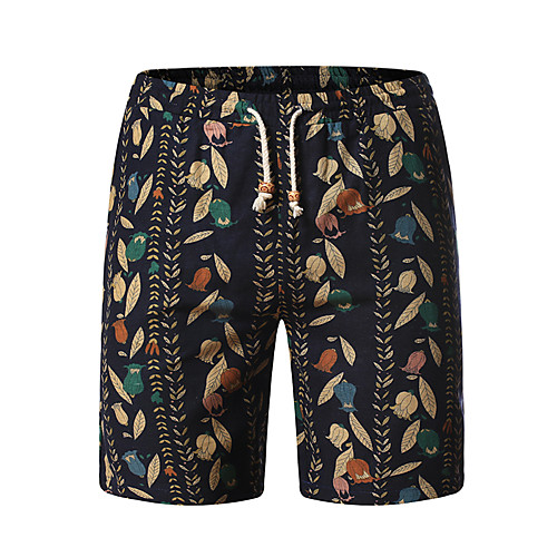 

Men's Basic Shorts Pants - Patterned Black US36 / UK36 / EU44 US38 / UK38 / EU46 US40 / UK40 / EU48